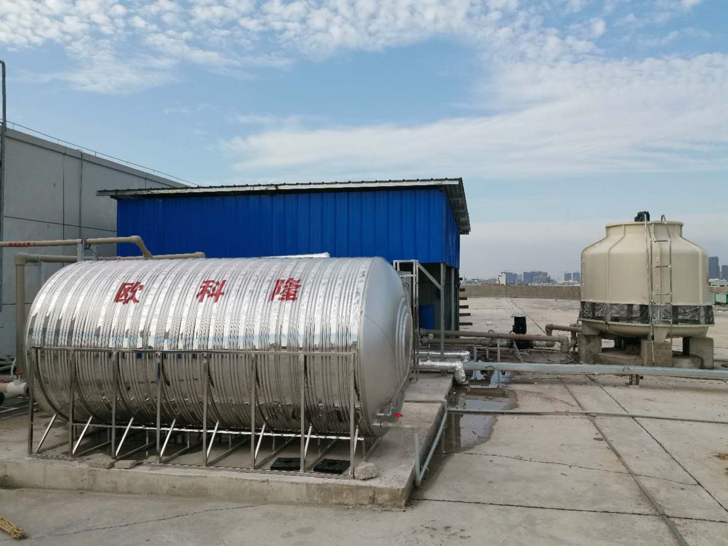 军运会-欧科隆冷水机组配套案例