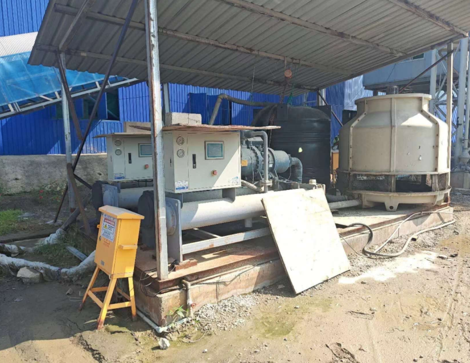 出口东南亚注塑厂中央供水冷水机